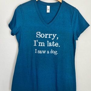 Brand New - Sorry, I’m late. I saw a dog - Tee
